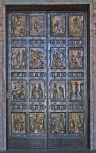 The Holy Door at St. Peter's Basilica