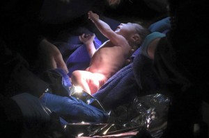 newborn found in manger