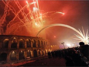 fireworks italy