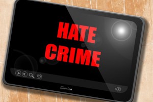 53905290 - hate crime background with some smooth lines